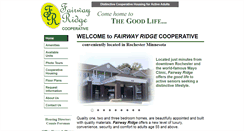 Desktop Screenshot of fairwayridgecooperative.com